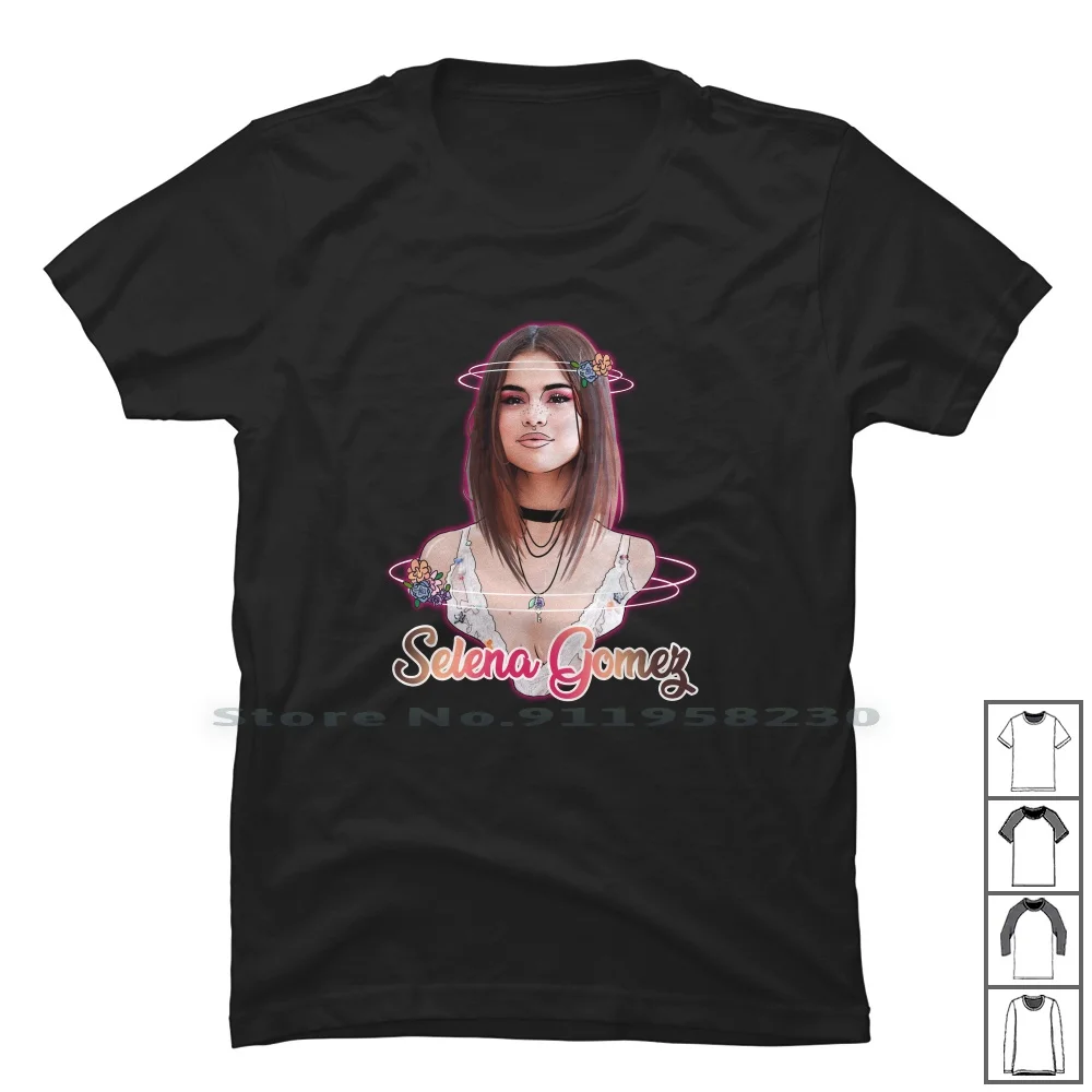 Selena Gomez Lose You To Love Me T Shirt 100% Cotone Popular Love Me Album Ena Love Lose Lena You New Bum To Om