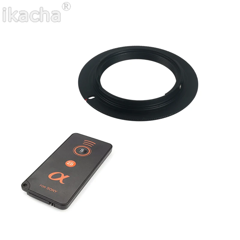 M42 Lens Per Sony Af Anello Adattatore Di Montaggio + Telecomando A Infrarossi Senza Fili Per Sony Alpha A7 A7 Ii A7R A7S A230/A330/A450/A500