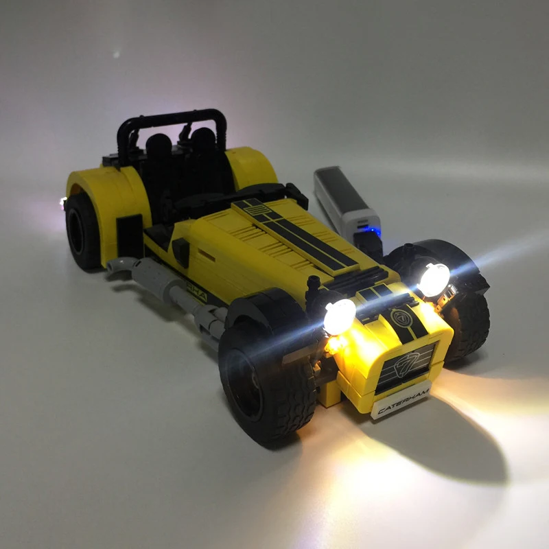 Kit Luci A Led Per Idee Set Di Giocattoli Fai-Da-Te 21307 E 21008 (Blocchi Non Inclusi)