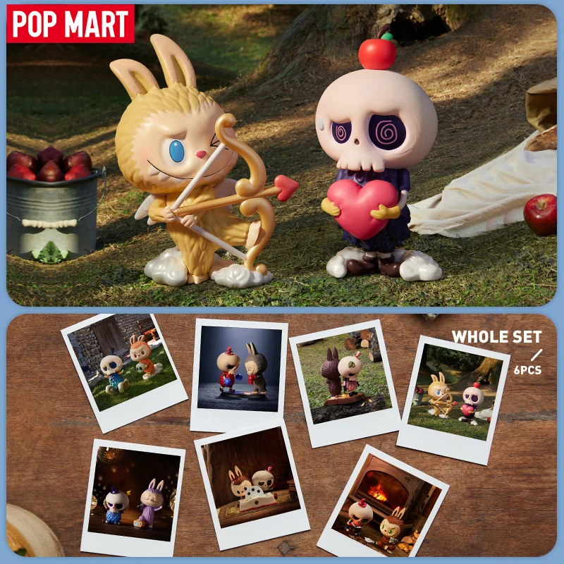Pop Mart The Monsters Mischief Diary Series Mystery Box 1 Pz/6 Pz Popmart Blind Box Action Figure Labubu Tycoco