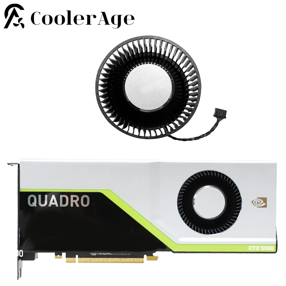 Per Nvidia Quadro Rtx 5000 6000 8000 Ventola Per Scheda Video 73Mm Muslimyx 5000 Rtx6000 Rtx8000 Ventola Di Ricambio Per Scheda Grafica