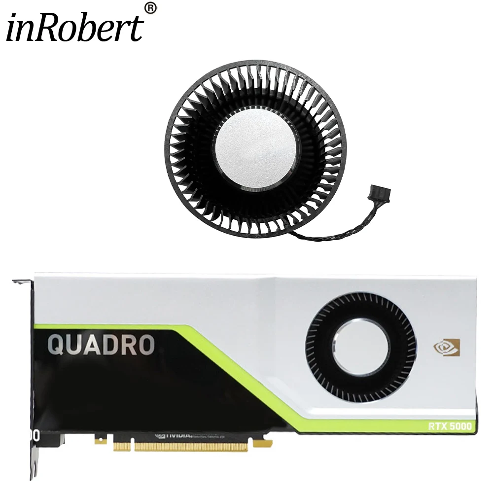 Per Nvidia Quadro Rtx 5000 6000 8000 Ventola Della Scheda Video 73Mm Muslimyx 5000 Rtx6000 Rtx8000 Ventola Di Raffreddamento Della Scheda Grafica