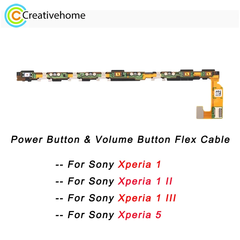 Cavo Flessibile Pulsante Di Accensione E Pulsante Volume Per Sony Xperia 1 / Sony Xperia 1 Ii / Sony Xperia 1 Iii / Sony Xperia 5