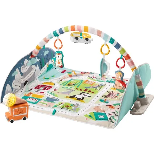 Fisher-Price City Adventure Jumbo Ginnastica Lavabile Centrale 1.5M Di Lunghezza 0-3 Anni 6,99X68,58X45,72 Cm