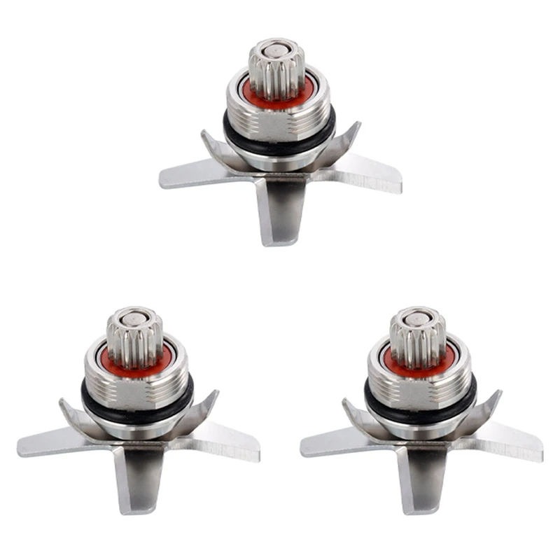 3X 767 Acciaio Inossidabile Temprato Sei Miscelazione E Taglio Per Twk Jtc 767 Lame Coltello Per Vitamix Juicer Blender Part