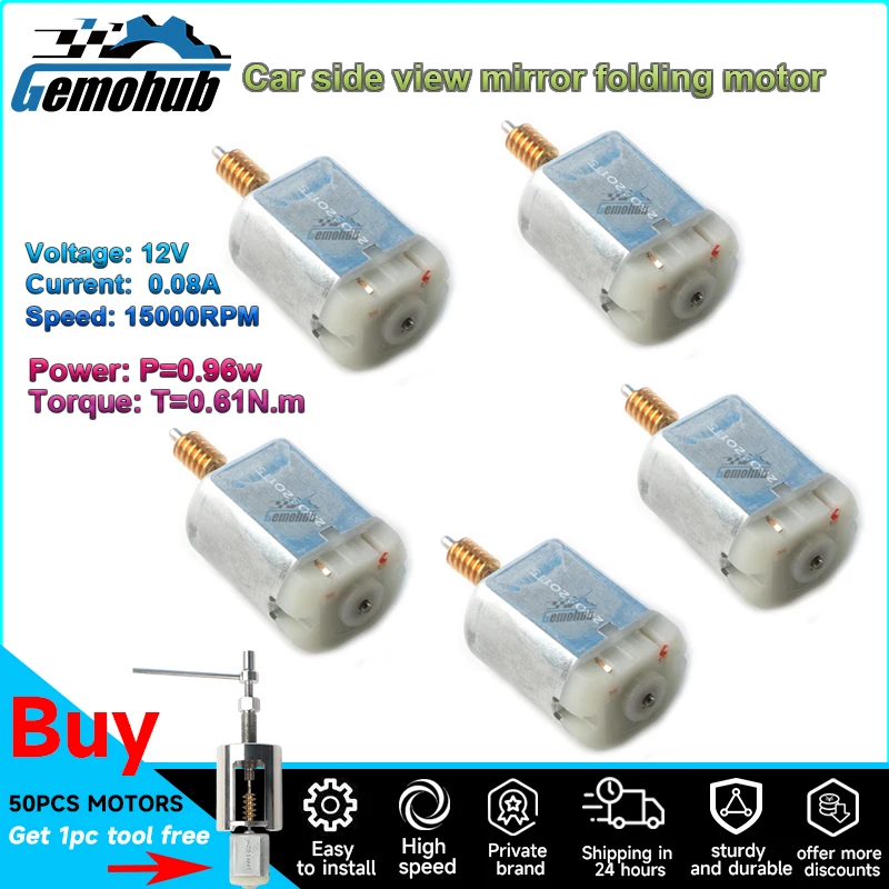 Fc280 Power Folding Unit Mirror Attuatore Motor Dc 12V Per Ford Focus Galaxy Transit Custom Van Accessori Per Auto Tool Repair Kit