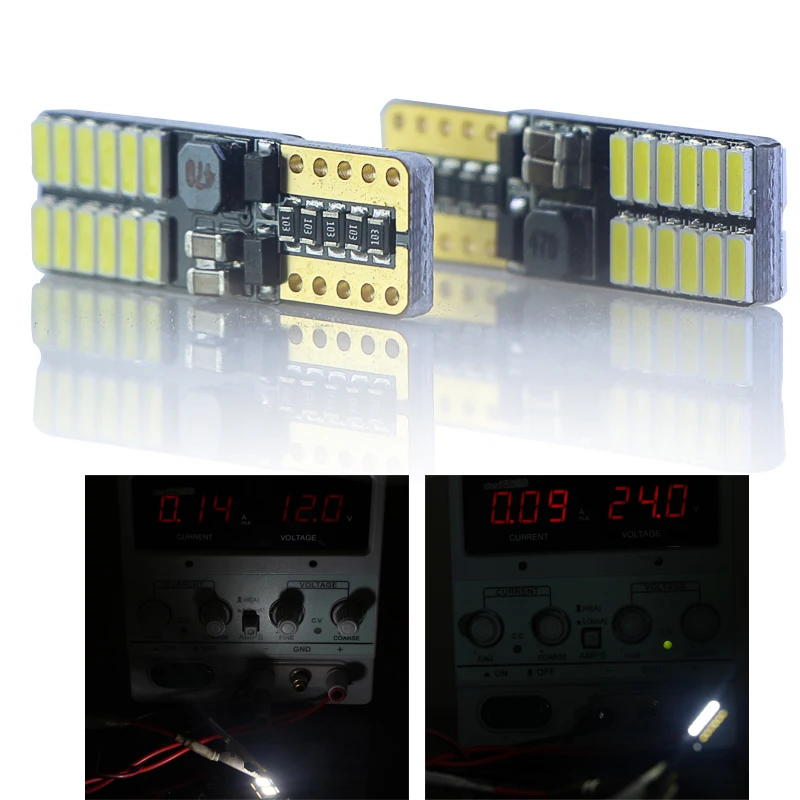 T10 Led Truck Car Interior Light W5W 194 186 12V 24 V Canbus Auto Map Dome Bulb 12 24 V Volt Automotive Segnale Di Parcheggio Lampada