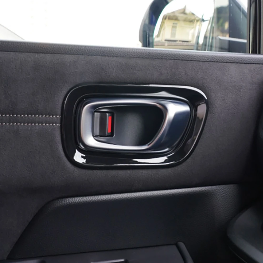 Per Honda Stepwgn Cada Air Rp6 Rp7 Rp8 2022 2023 Nero Maniglia Interna Della Porta Copertura Trim Frame Sticker Accessori Interni