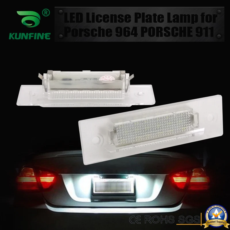 2Pcs Auto Led Numero Luce Targa Led Lampada Targa Per Porsche 964 Porsche 911 Carrera 2/4 1989-1994