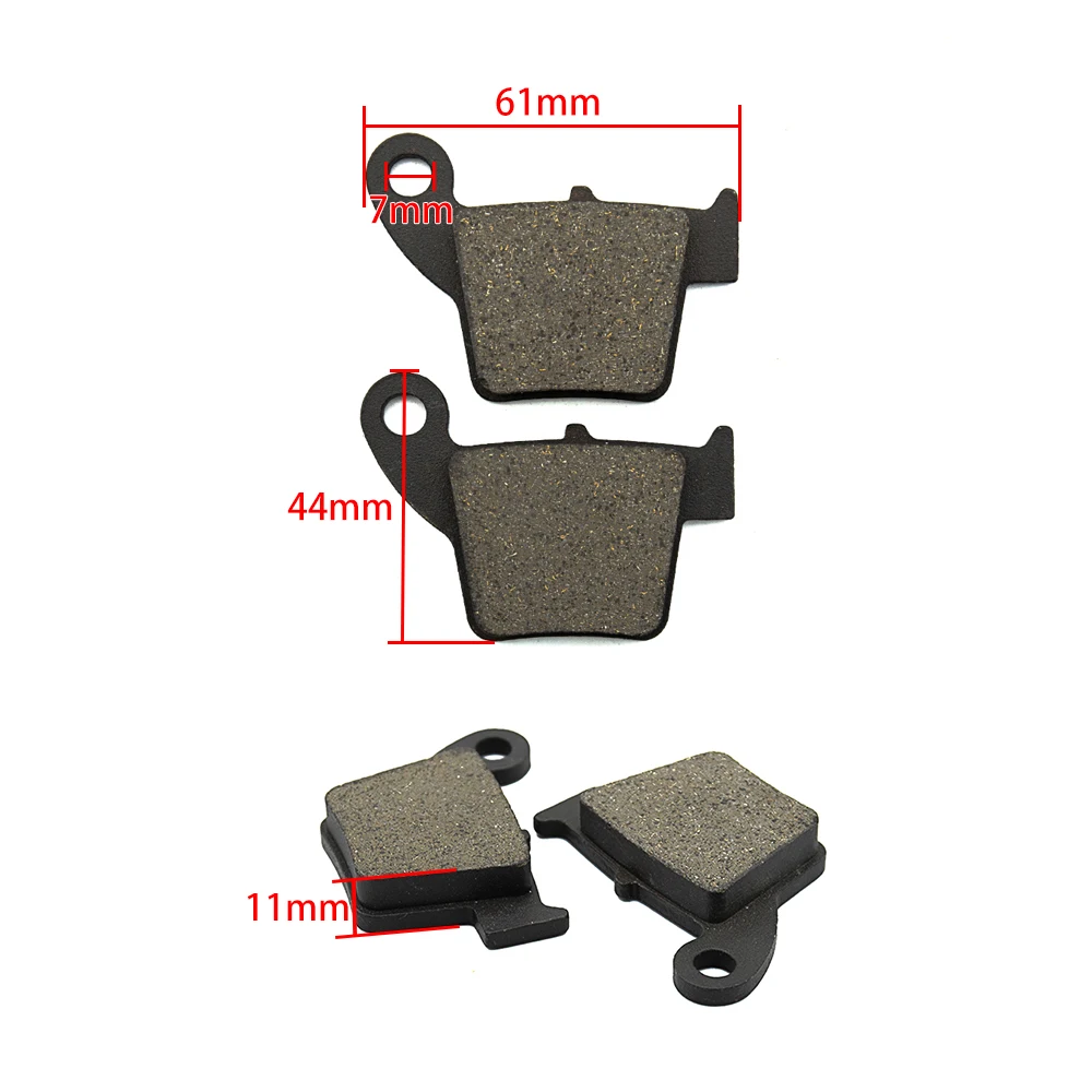 【Consegna Veloce】 Pastiglie Freno Posteriori Per Honda Crf 150 230 2004 R 250 450 Crf 250 Motard Crf 250 F Crf 250 R Crf 450 Motard Crf 450 R
