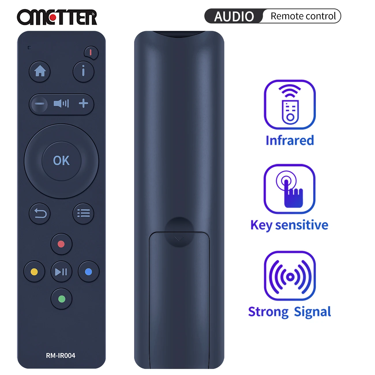 Nuovo Telecomando Ir Rm-Ir004 Per Qnap Ac Tvs-882St2 Tvs-X73 Ts-X53B Tvs-1282T3 Rtl Hs-453Dx-4G
