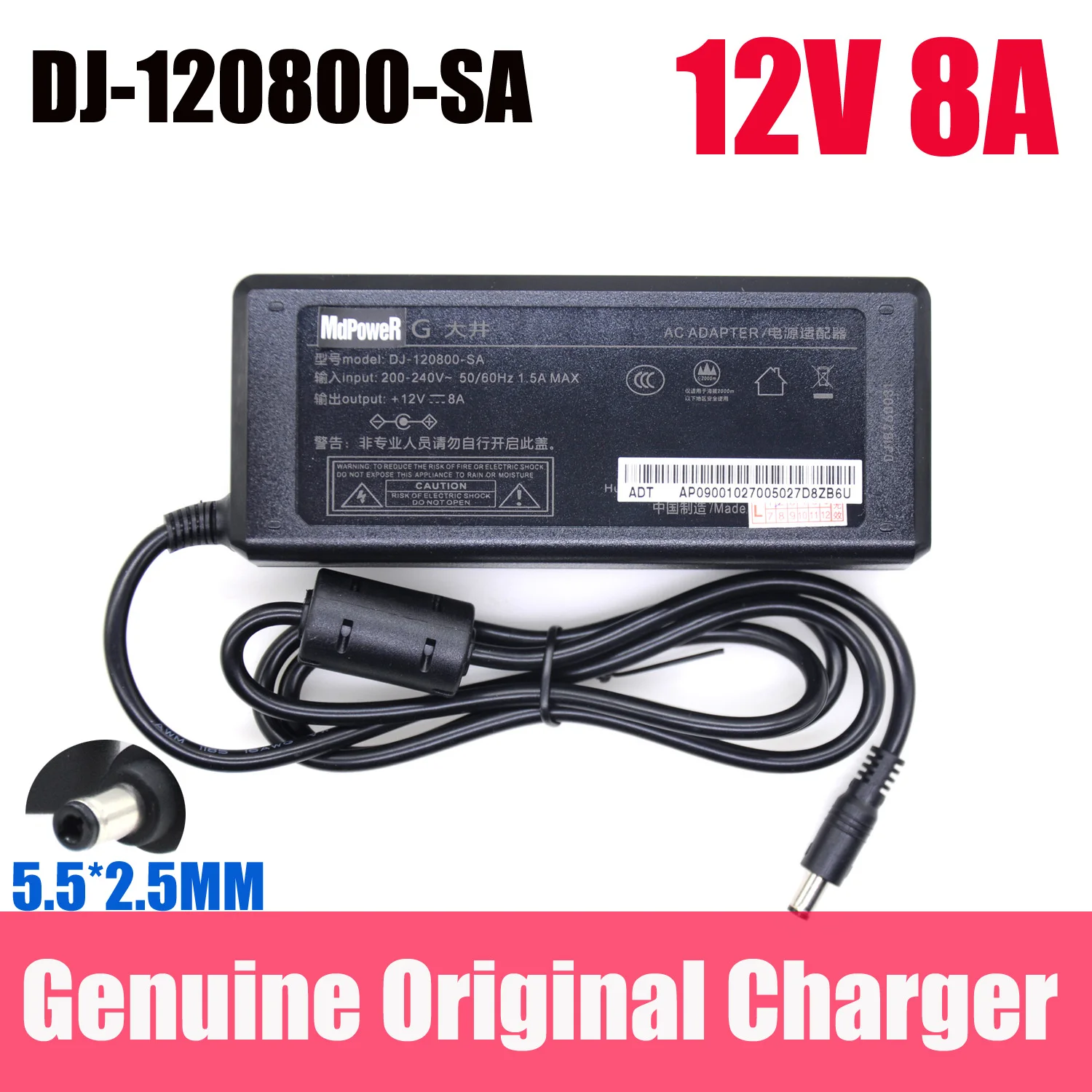 Adattatore Ca 12V 8A 96W Fsp Per Adattatore Di Alimentazione Per Laptop Qnap Ts-451 Nas Fsp084-Dmaa1 Fsp096-Aha Caricabatterie Adattatore Qnap Da 96W