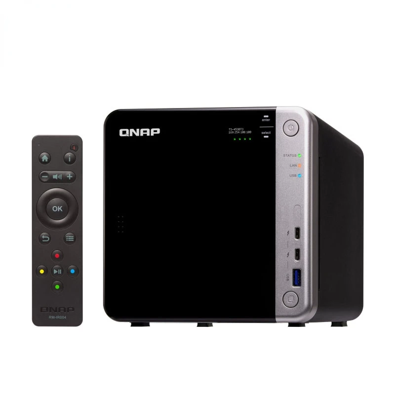 Thunderbolt 3 Nas Qnap Ts-453Bt3-8G 4 Bay Nas Server Di Archiviazione Caso