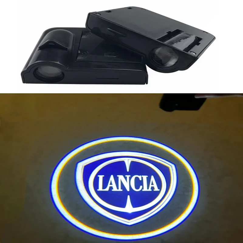Wireless Led Shadow Projector Luci Di Cortesia Per Auto Luci Di Benvenuto Per Porte Per Lancia Delta Ypsilon Lybra Musa Kappa Voyager