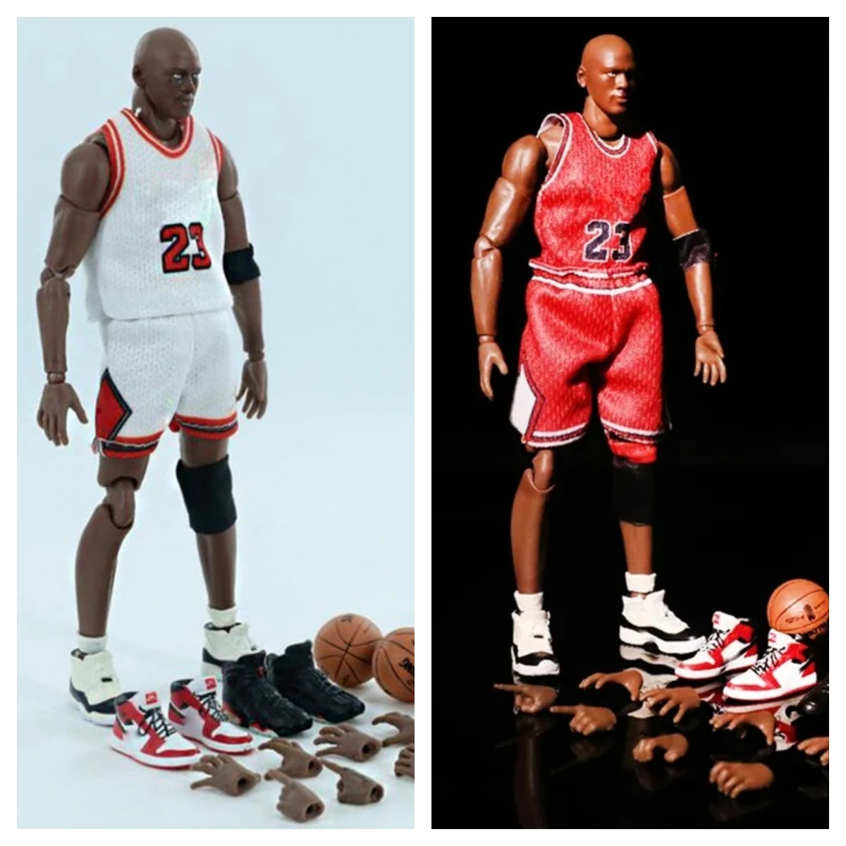 Anime Mafex Basket Star Michael Jordan Mj James Figure Vestiti Veri No.23 16Cm Action Figurine Decorazione Modello Bambola Giocattoli