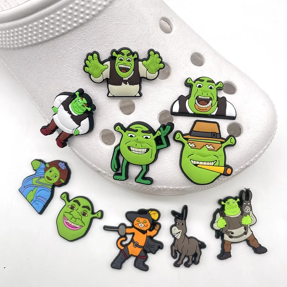 Monster Brank Cartoon Shoe Charms Per Crocs Jibits Bubble Slides Sandali Pvc Shoe Decorations Accessori Per Adolescenti