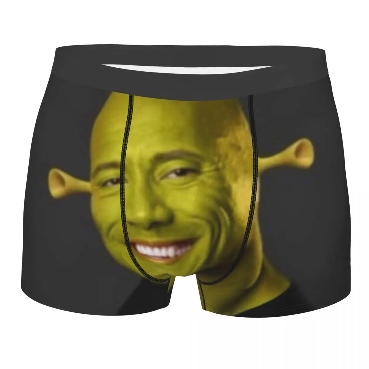 Dwayne The Brank Boxer Shorts For Homme 3D Print American Actor Johnson Underwear Mutandine Slip Mutande Traspiranti