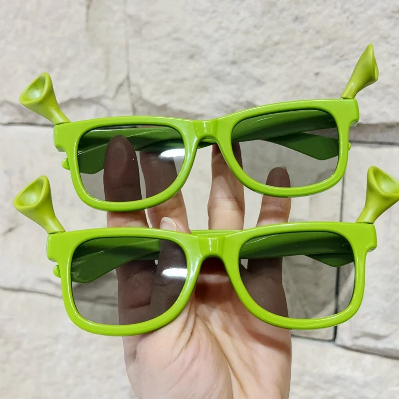 Lovely Cartoon Brank Movie 3D Glasses Novità Toy Costumes Prop Model Toy Accessory Anime Cosplay Party Toys For Kids & Adult
