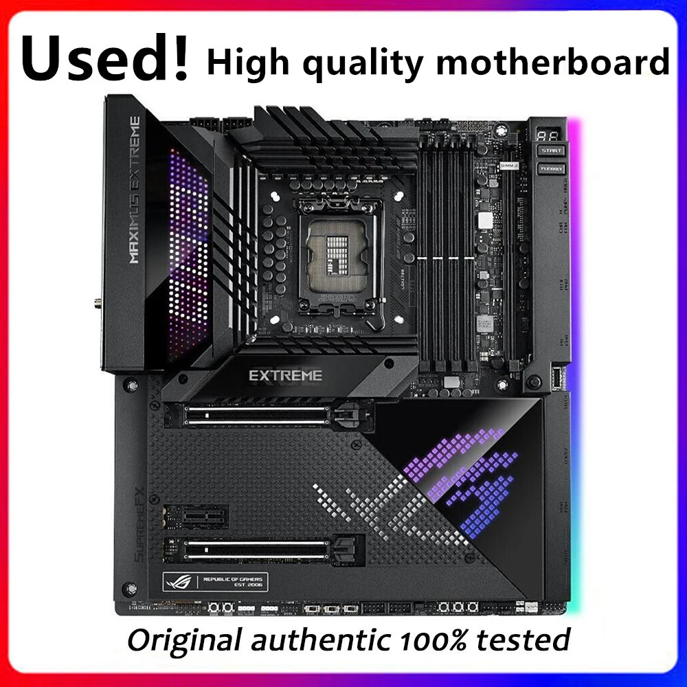 Per Rog Maximus Z690 Extreme Motherboard Lga 1700 Per Intel Z690 Ddr5 Usb3.0 M.2 Nvme Scheda Madre Desktop Originale Scheda Madre Usata