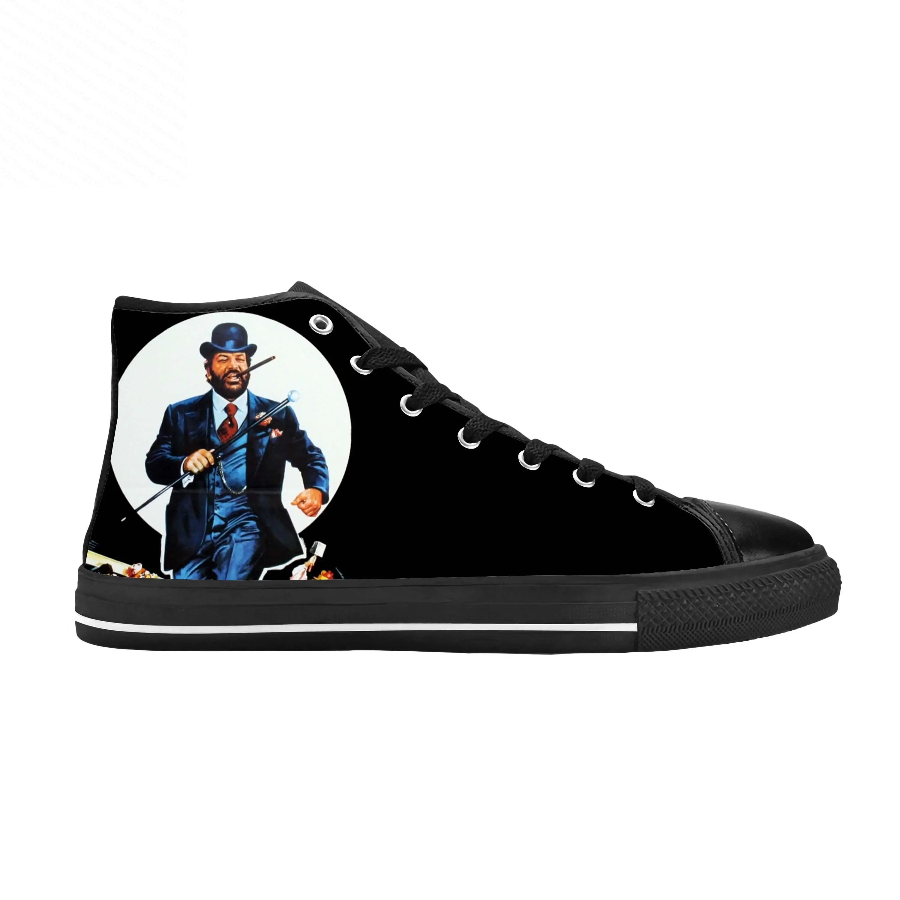 Banana Joe Bud Spencer Terence Hill Movie Actor Casual Cloth Shoes High Top Confortevole Traspirante Stampa 3D Uomo Donna Sneakers
