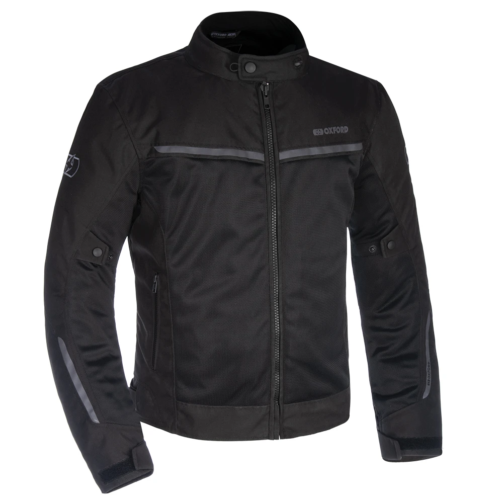 Oxford Tm2043 Uomo/Uomo Estate Ventilata Ailzona 1.0 Ms Air Jacket Nero Artico Bianco Blu Taglia S A 3Xl Biker