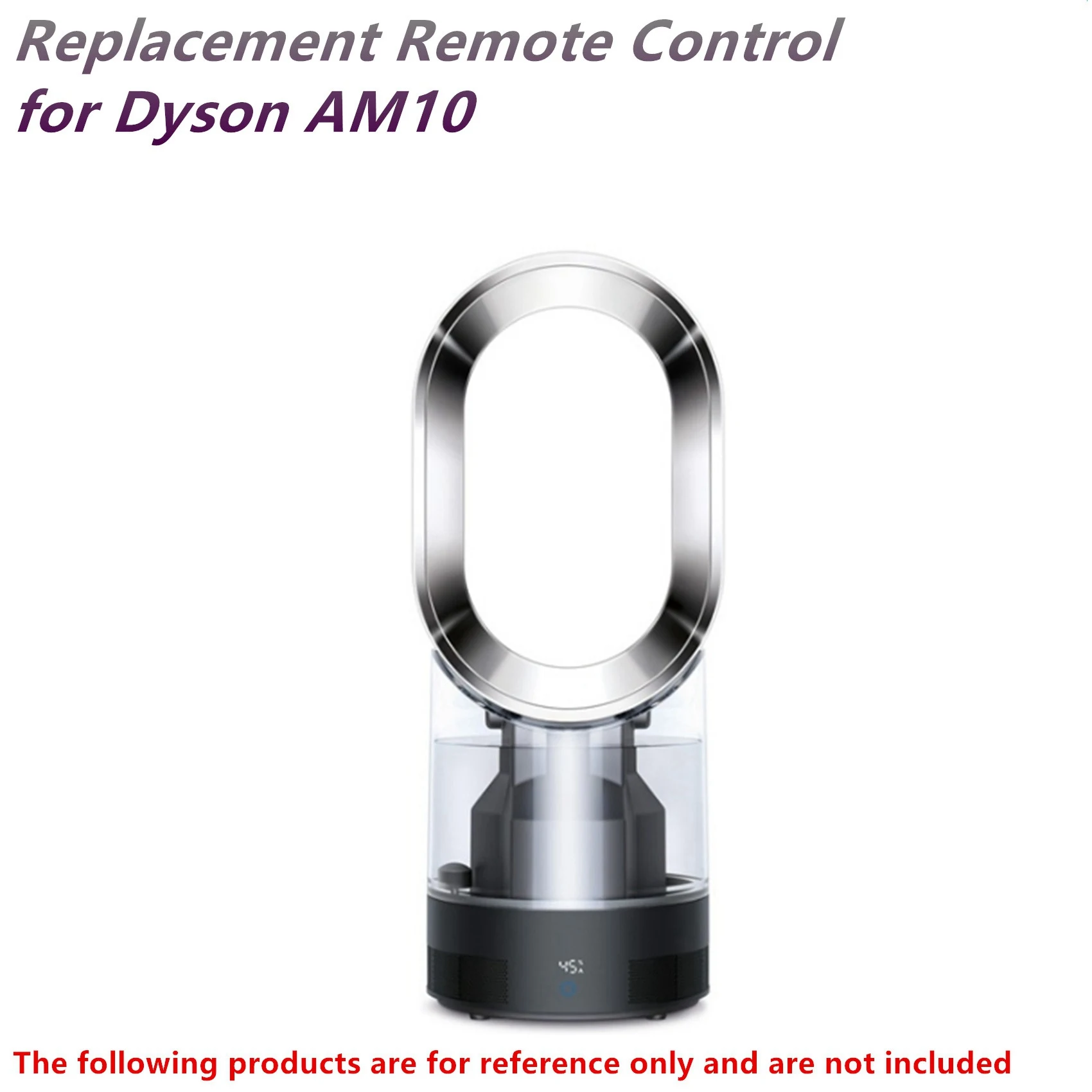 Telecomando Sostitutivo Per Ventola Del Purificatore D'Aria Della Ventola Dell'Umidificatore Dyson Am10 Nero