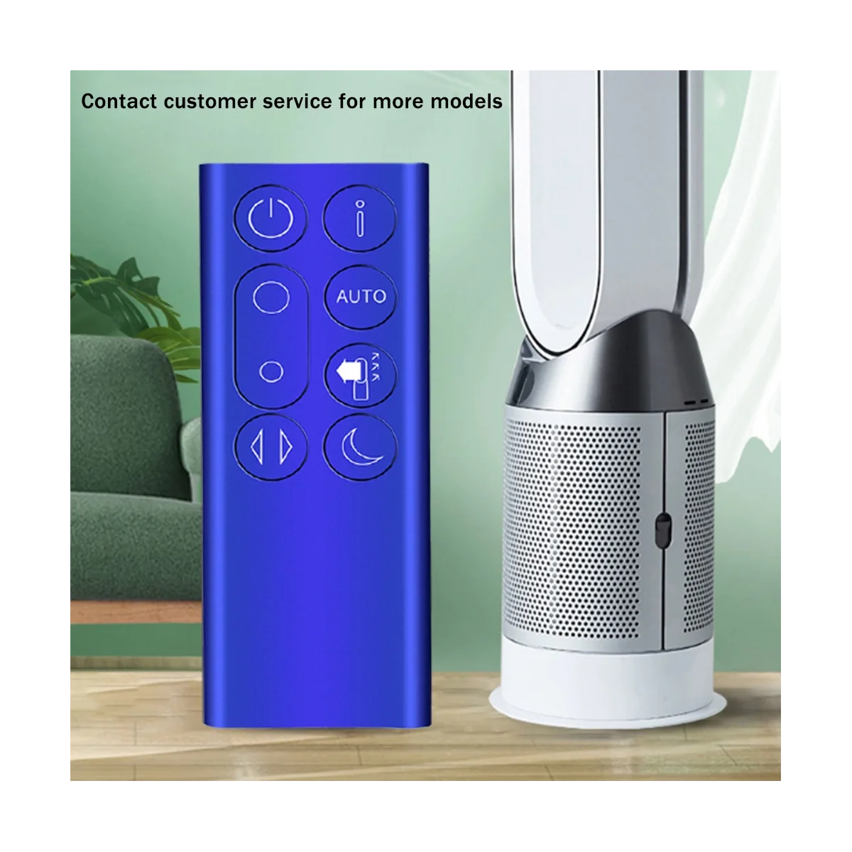 Telecomando Sostitutivo Adatto Per Telecomando Ventola Senza Foglie Purificatore D'Aria Dyson Tp04 Dp04