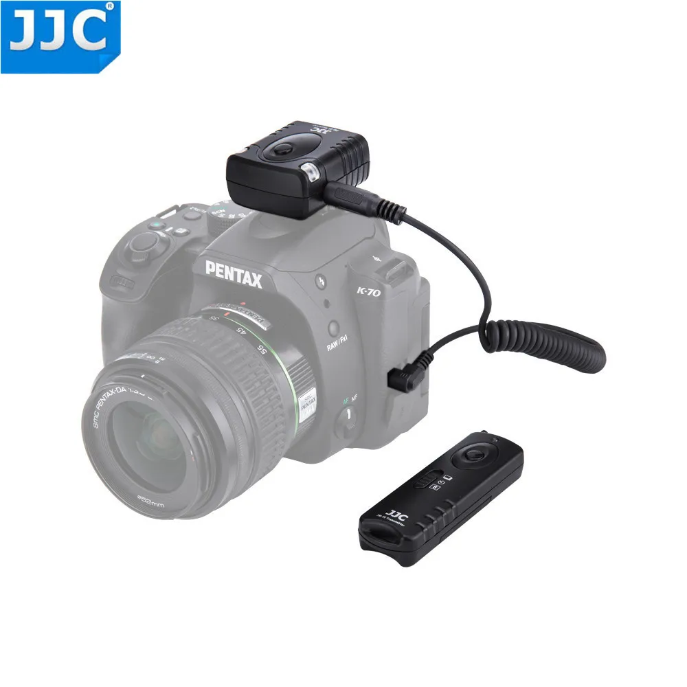 Jjc Camera Shutter Release 16 Radio Channel 433Mhz Rf Telecomando Wireless Per Pentax Kp/K-70