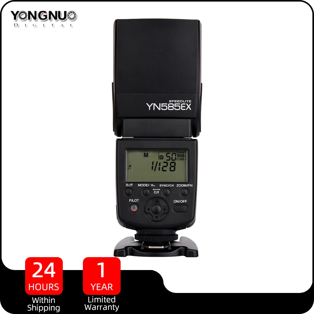 Yongnuo Yn585Ex Ttl Wireless Flash Speedlite Slave Af-Assist Tenda Posteriore Per Pentax Dslr Camera K-70 K-50 K-S1 K3Ii K5 Ks2 K100
