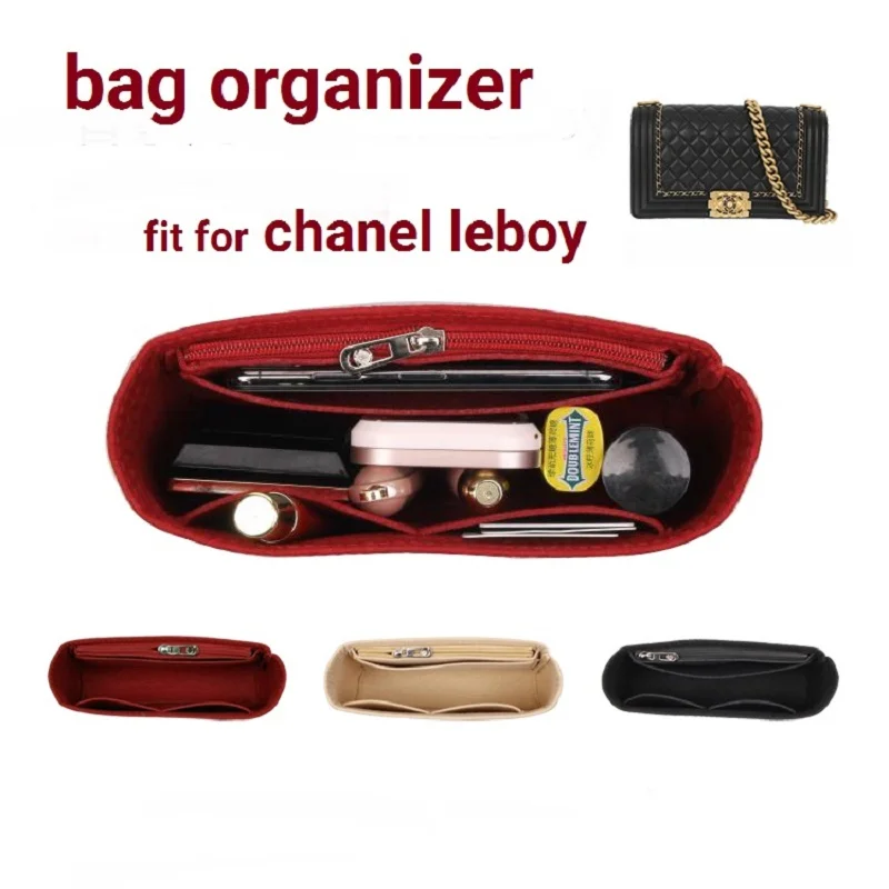 1948 Inserto Organizer Per Borse Morbido E Leggero Per Chanel Leboy Organizer Divider Shaper Protector Scomparto Interno