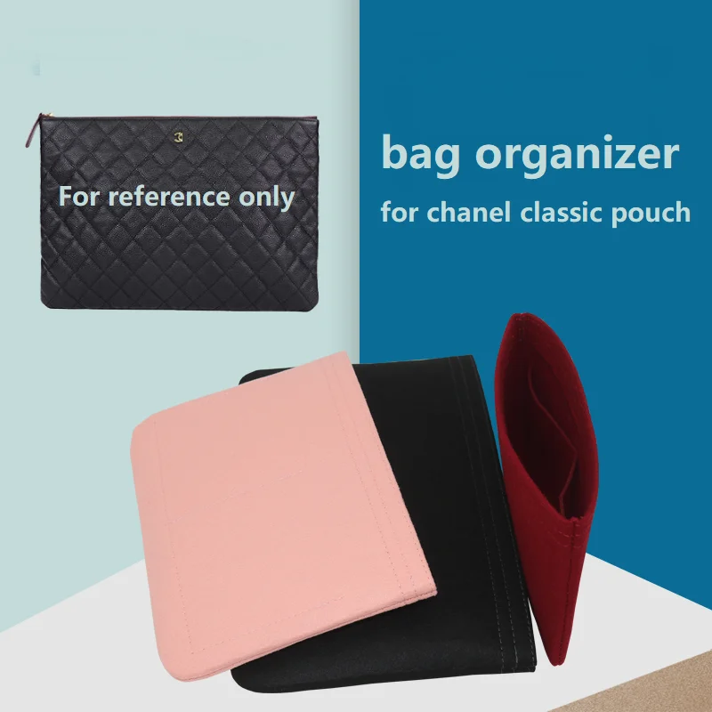 1948 Inserto Organizer Per Borse Morbido E Leggero Per Chanel Matelasse Clutch Organizer Divisore Shaper Protector Scomparto Interno