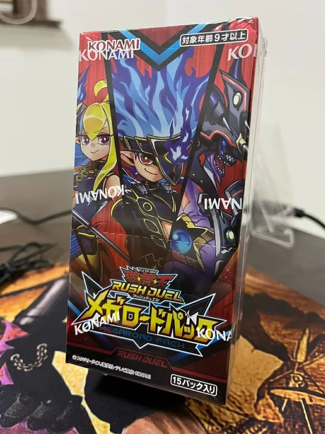 Duel Monsters Yugioh Konami Rush Duel Megaroad Pack 1 Mrp1 Collezione Giapponese Scatola Booster Sigillata