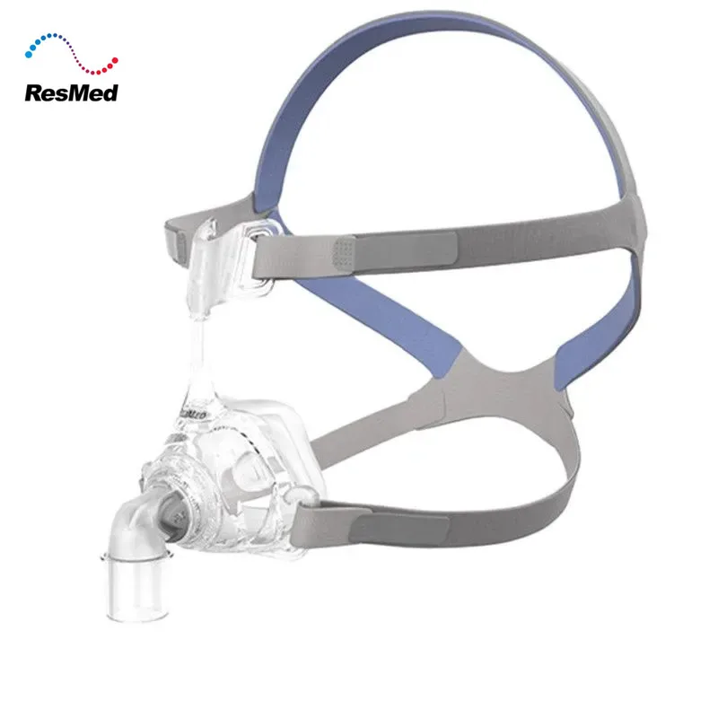 Maschera Cpap Nasale Resmed Mirage Fx Con Copricapo Per L'Apnea Del Sonno Smettere Di Russare