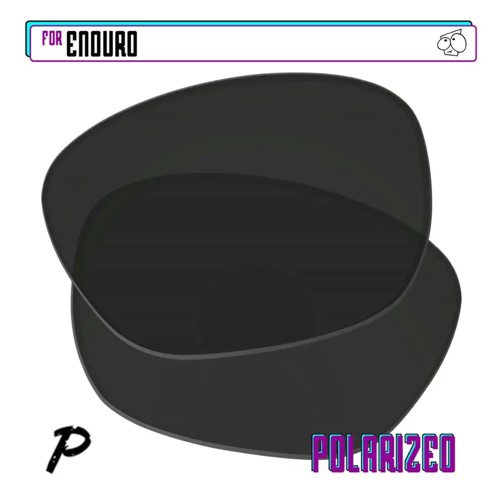 Ezreplace Polarizzati Lenti Di Ricambio Per-Oakley Enduro Occhiali Da Sole-Nero P
