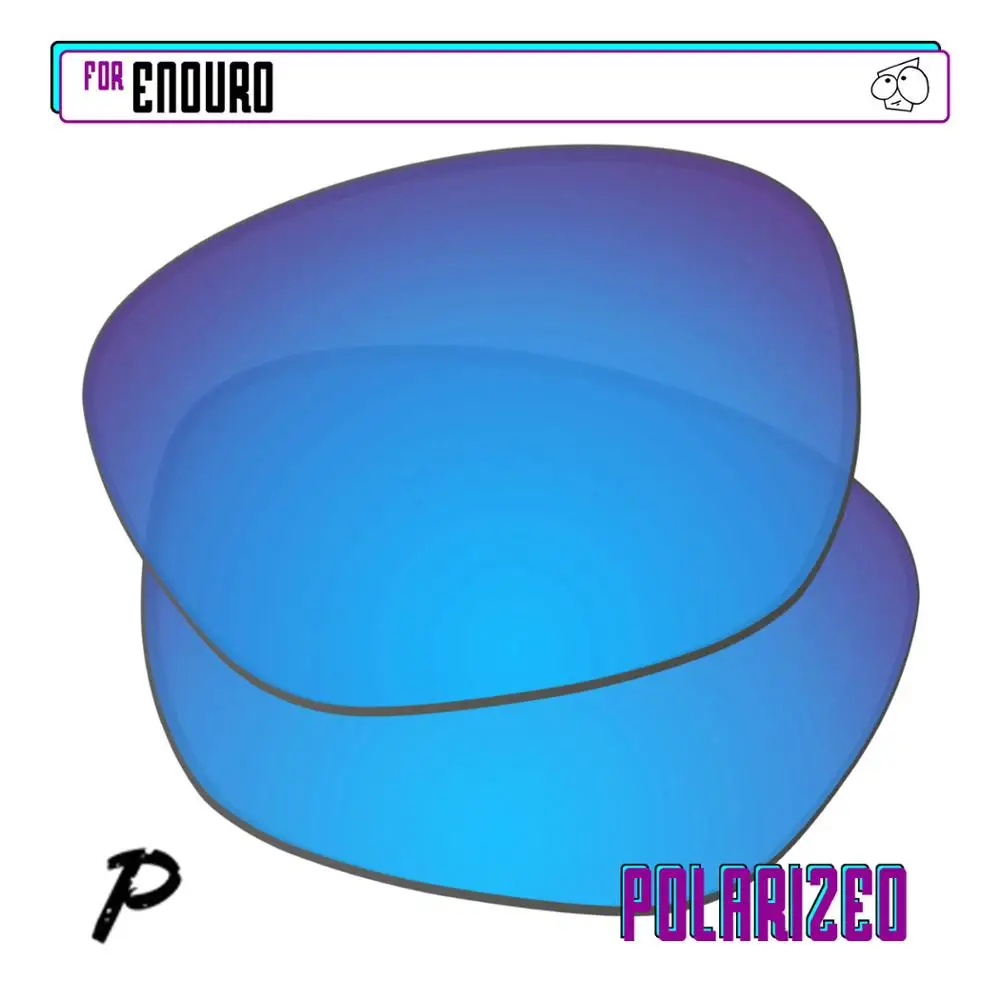 Ezreplace Polarizzati Lenti Di Ricambio Per-Oakley Enduro Occhiali Da Sole-Blu P