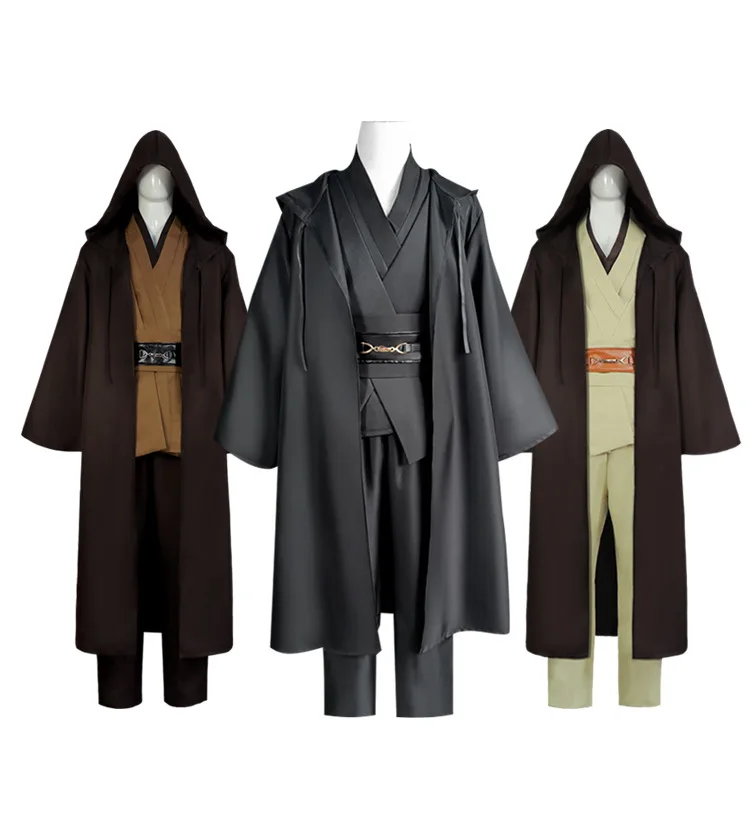 Hot Anime Cosplay Anakin Obi-Wan Skywalker Jedi Costume Cosplay Uomini Adulti Anakin Skywalker Costume Set Completo Costume Di Halloween