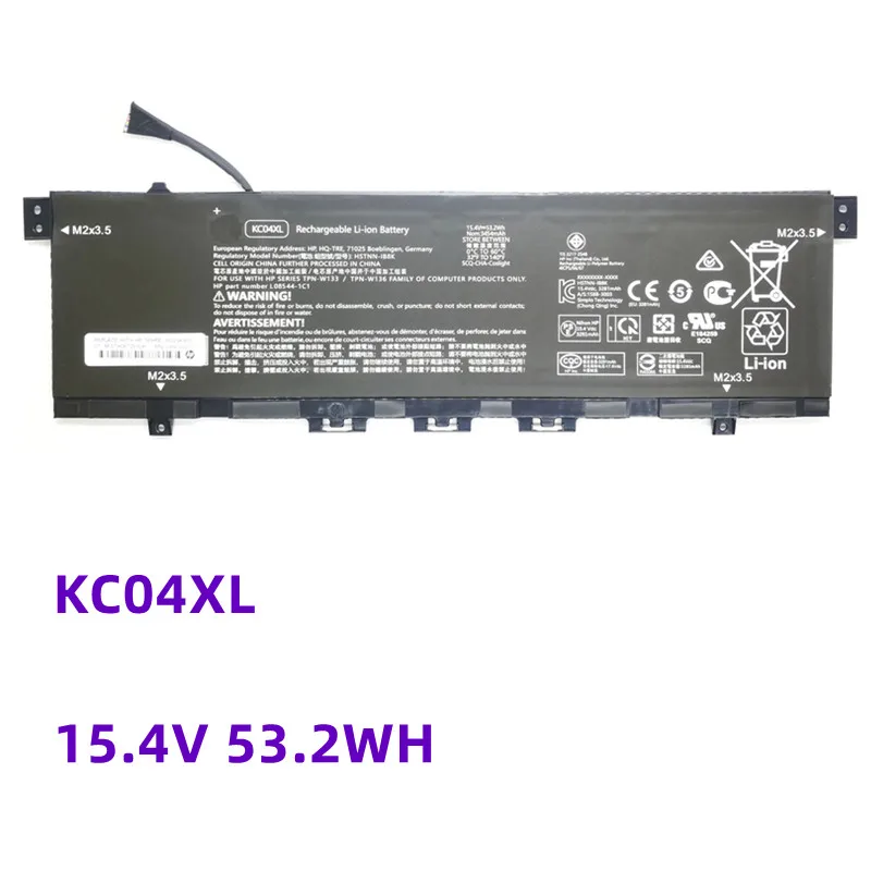 15.4V 53.2Wh Kc04Xl Kco4Xl Hstnn-Db8P L08544-2B1 Batteria Per Laptop Per Pc Convertibile Hp Envy X360 13 Muslimah