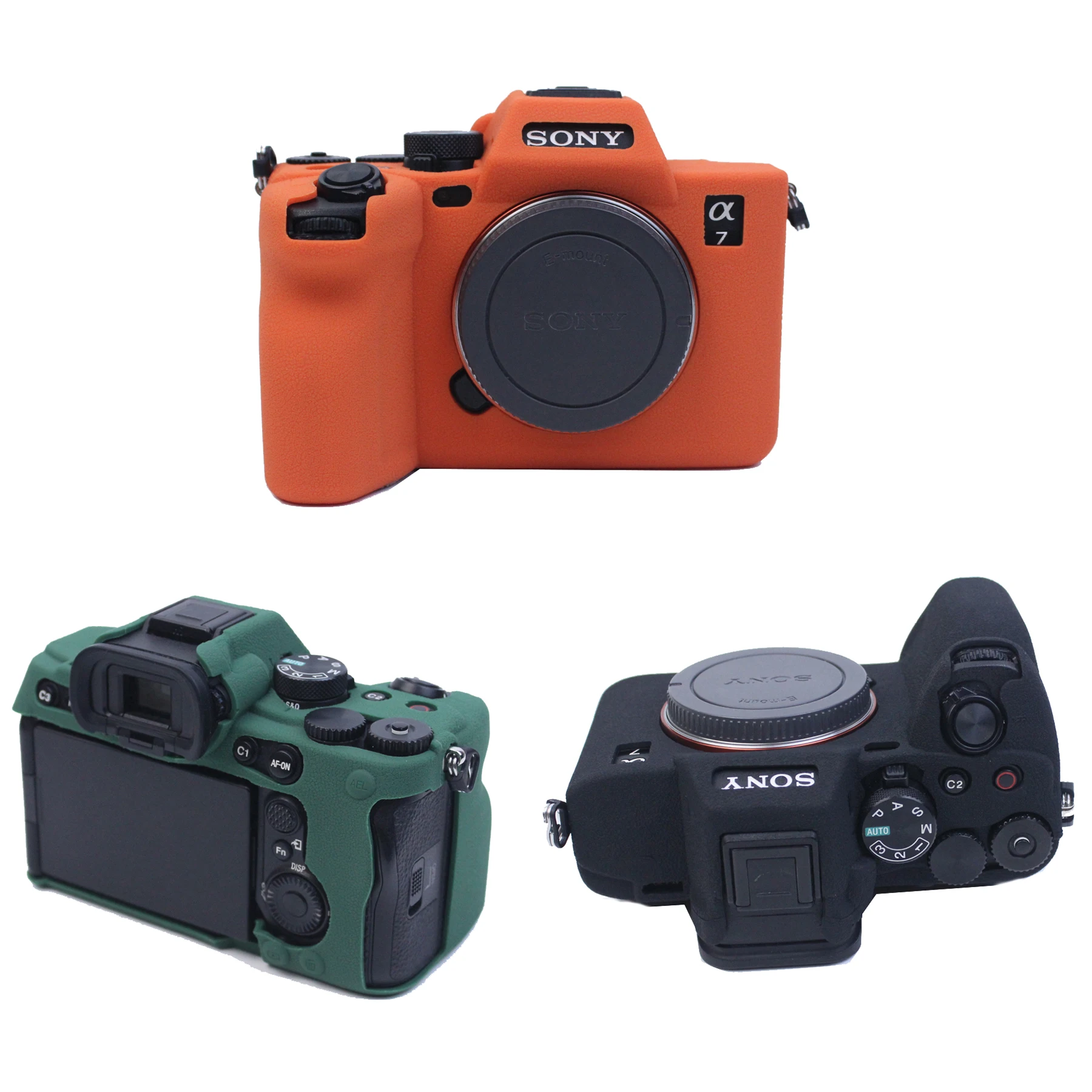 Custodia Morbida In Gomma Siliconica Per Sony A7Iv A7M4 A7Iv Ilce-7Iv Custodia Protettiva Per Custodia Per Fotocamera