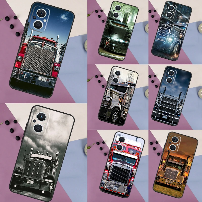 Cool Heavy Truck Car Case Per Oppo Reno 10 Pro 4 5 6 7 8 Lite 8T 4Z 5Z Oppo Find X3 Neo Lite X2 X5 X6 Pro Cover