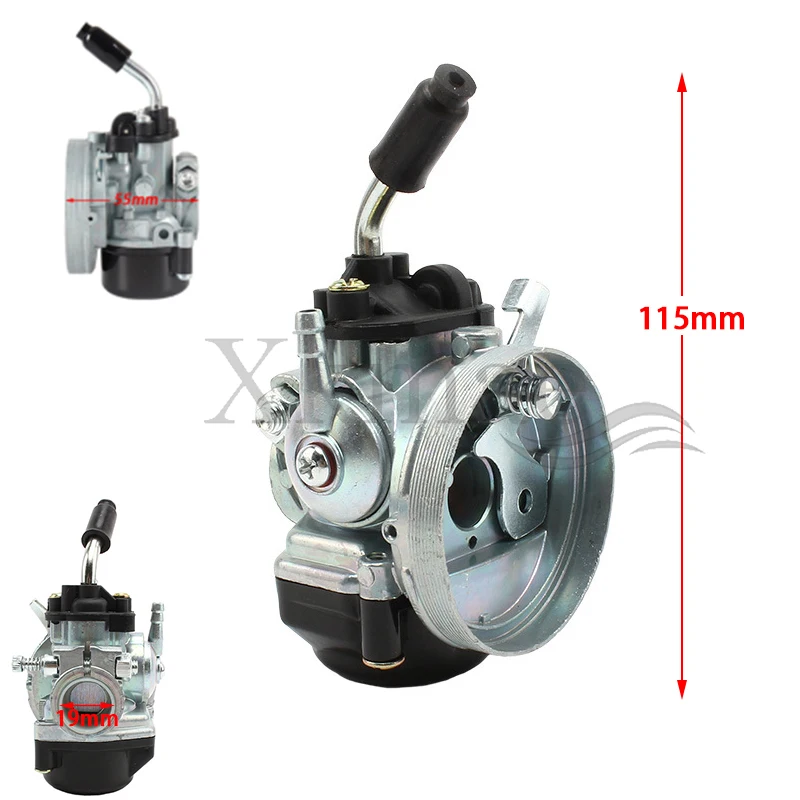 Carburetor Carb For 2 Stroke Engine 50Cc 60Cc 80Cc Gas Motorized Bike Bicycle 47 49Cc Pocket Bike Mini Moto Dirt Atv Quad
