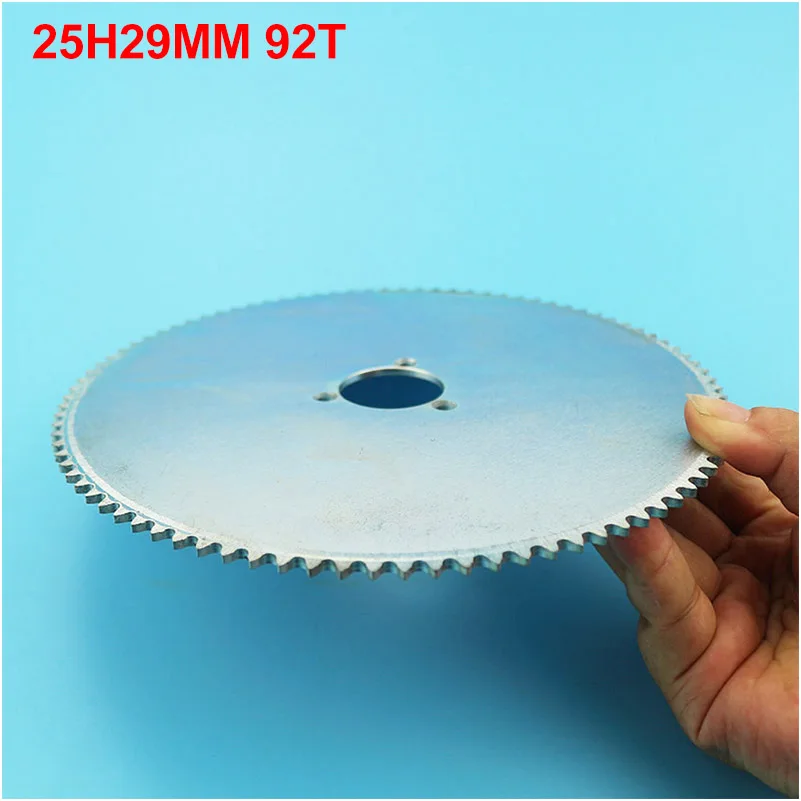 25H 29Mm 92T Dente Pignone Elettrico Mini Moto Atv Quad Dirt Pit Pocket Bike Chopper 49Cc