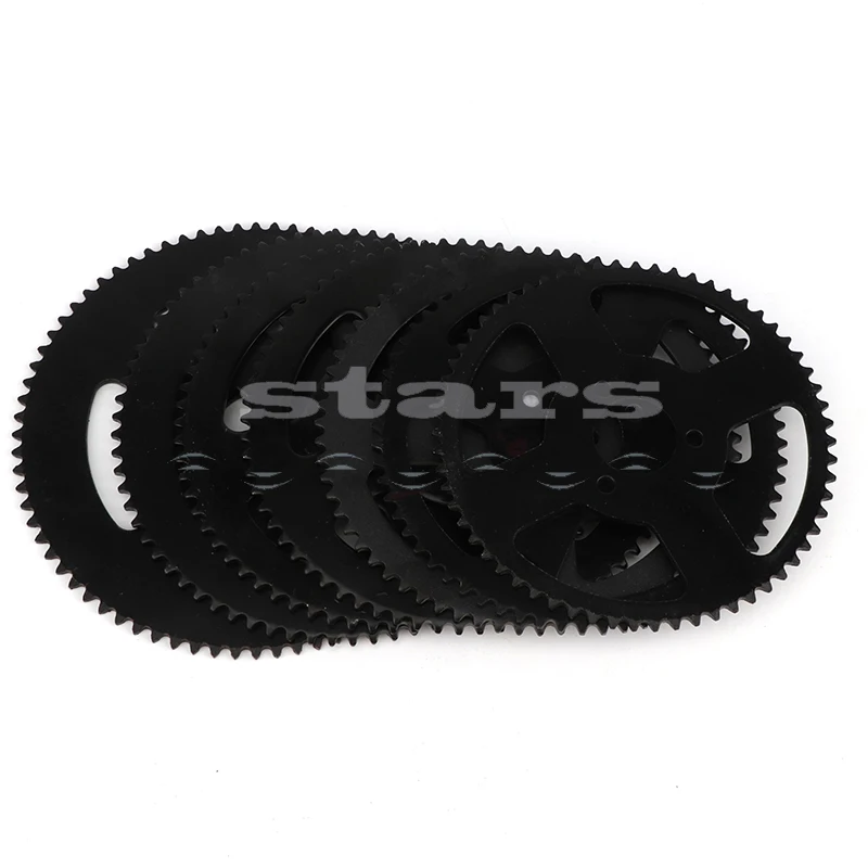 62 64 66 68 70 72 74 76 78T 80T Dente 25H 26Mm Pignone Posteriore Mini Moto Atv Quad Dirt Pit Pocket Bike Chopper 47Cc 49Cc Parti
