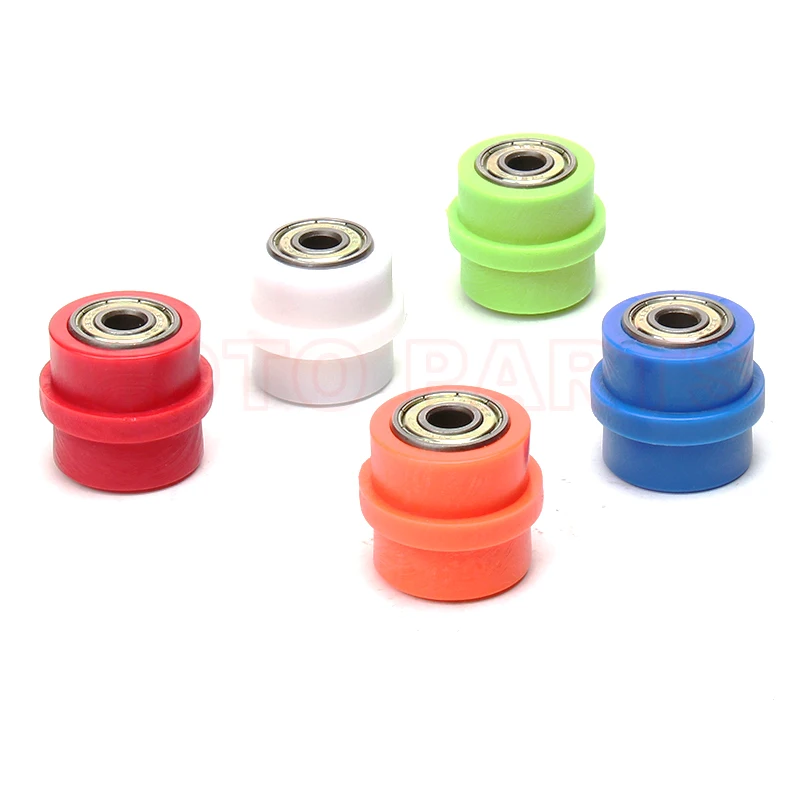 M8 M10 Cuscinetto 608Zz 6900Z 8Mm 10Mm Catena Rullo Cursore Tenditore Guida Ruota Pit Dirt Mini Bike Moto Atv Spedizione Gratuita