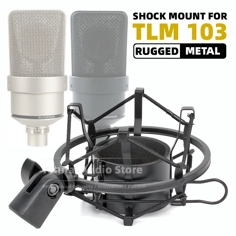 Supporto Antivibrante Supporto Antiurto Per Neumann Tlm103 Tlm 103 Microfono A Sospensione Antiurto Mic Spider Holder Antiurto