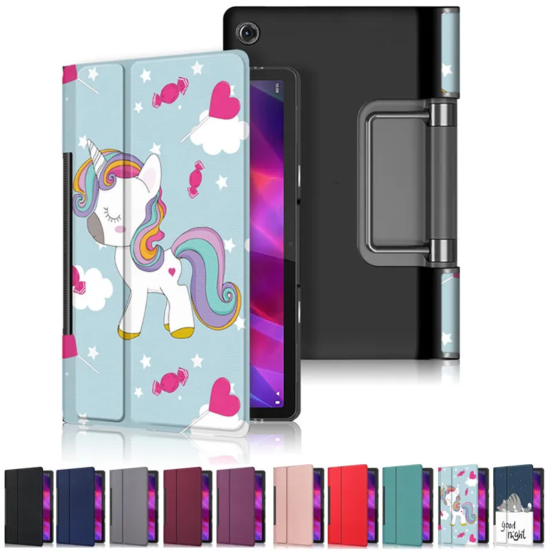 Flip Stand Smart Folio Case Per Lenovo Yoga Tab 11 13 Case 2021 Yt-K606F J706F Cover Per Funda Lenovo Yoga Tab 13 Tablet Da 11 Pollici