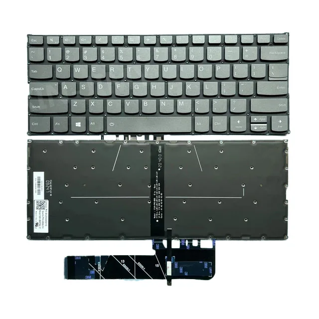 Per Lenovo Yoga 530-14 530-14Arr 530-14Ikb Tastiera Per Laptop Arabia Con Retroilluminazione