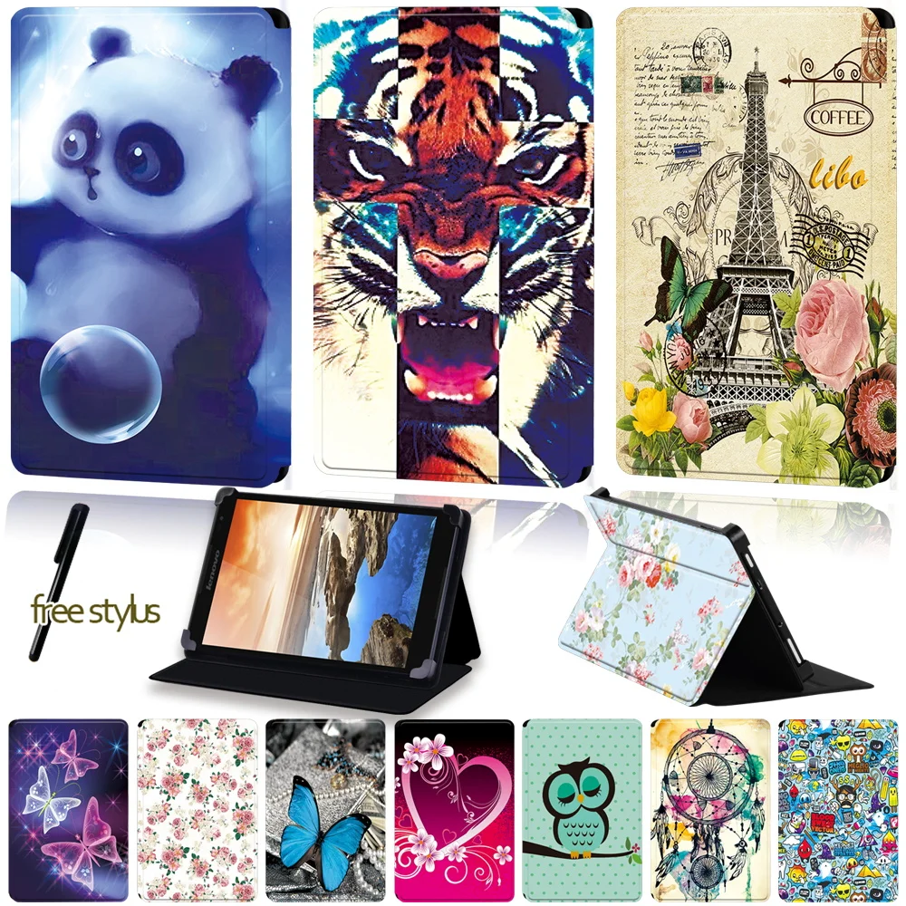 Custodia Universale Per Tablet Per Lenovo Tab 8 /Tab A7-30/Tab A7-50/Tab A8-50 /Tab S8-50 /Yoga Book /Tab 4 Oldimage Pattern Series