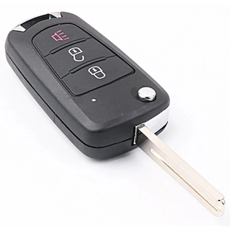 Keychannel 3 Pulsanti Flip Car Remote Car Key Shell Per Great Wall Wingle Steed 5 6 Haval Hover H5 Coperchio Chiave Pieghevole Lama Toy40