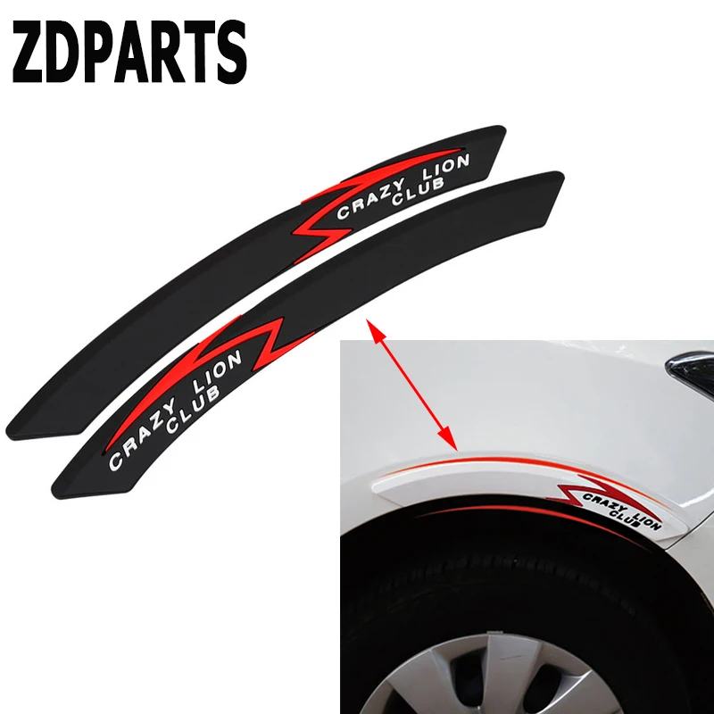 Zdparts 2X Car Protect Fender Wheel Edge Adesivi Per Sopracciglia Per Honda Civic Accord Fit Crv Hrv Mitsubishi Asx Infiniti Q50 Acura