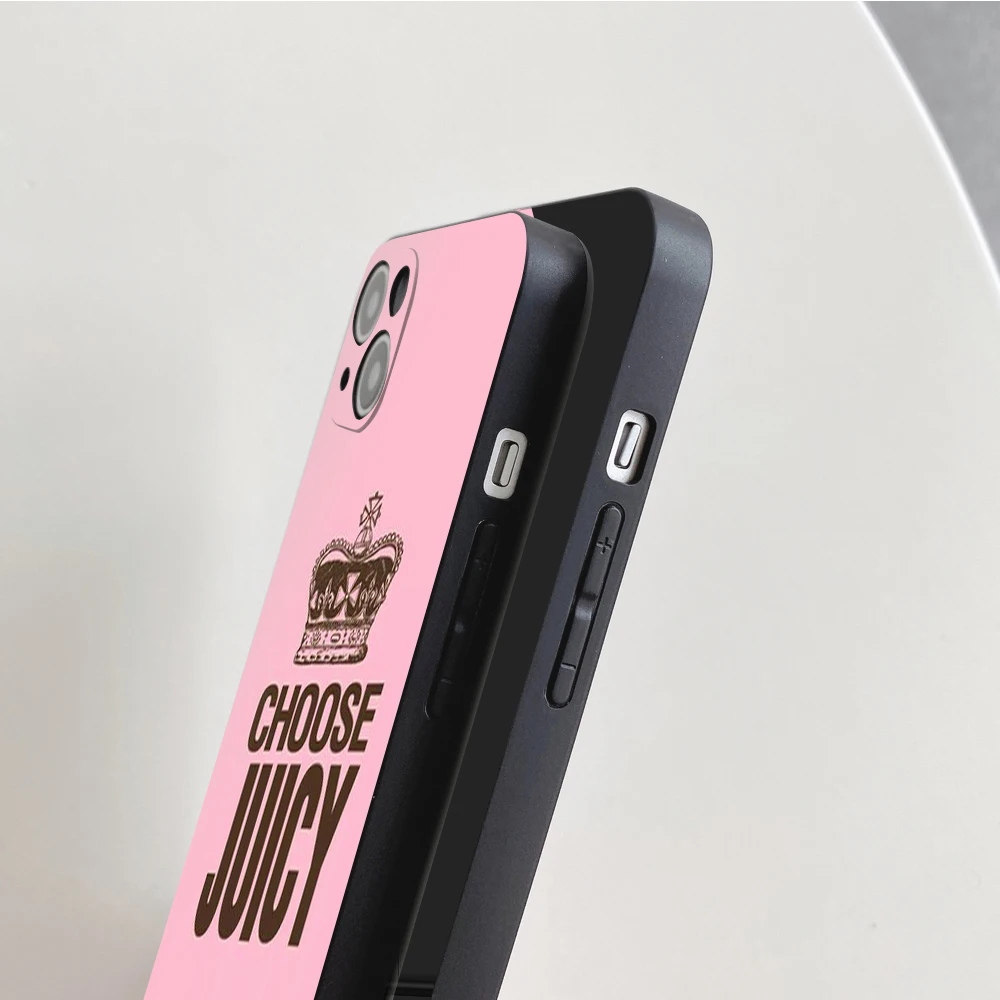 Per Iphone Design Brand Juicyes Couture Per Donna Custodia Per Telefono Per Iphone 14 11 12 Pro 8 Plus X Pro 14 Max 12 Mini Xr Xs Iphone